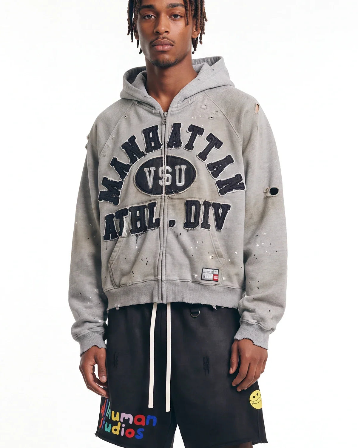 Vale Forever Manhattan Zip Up Grey