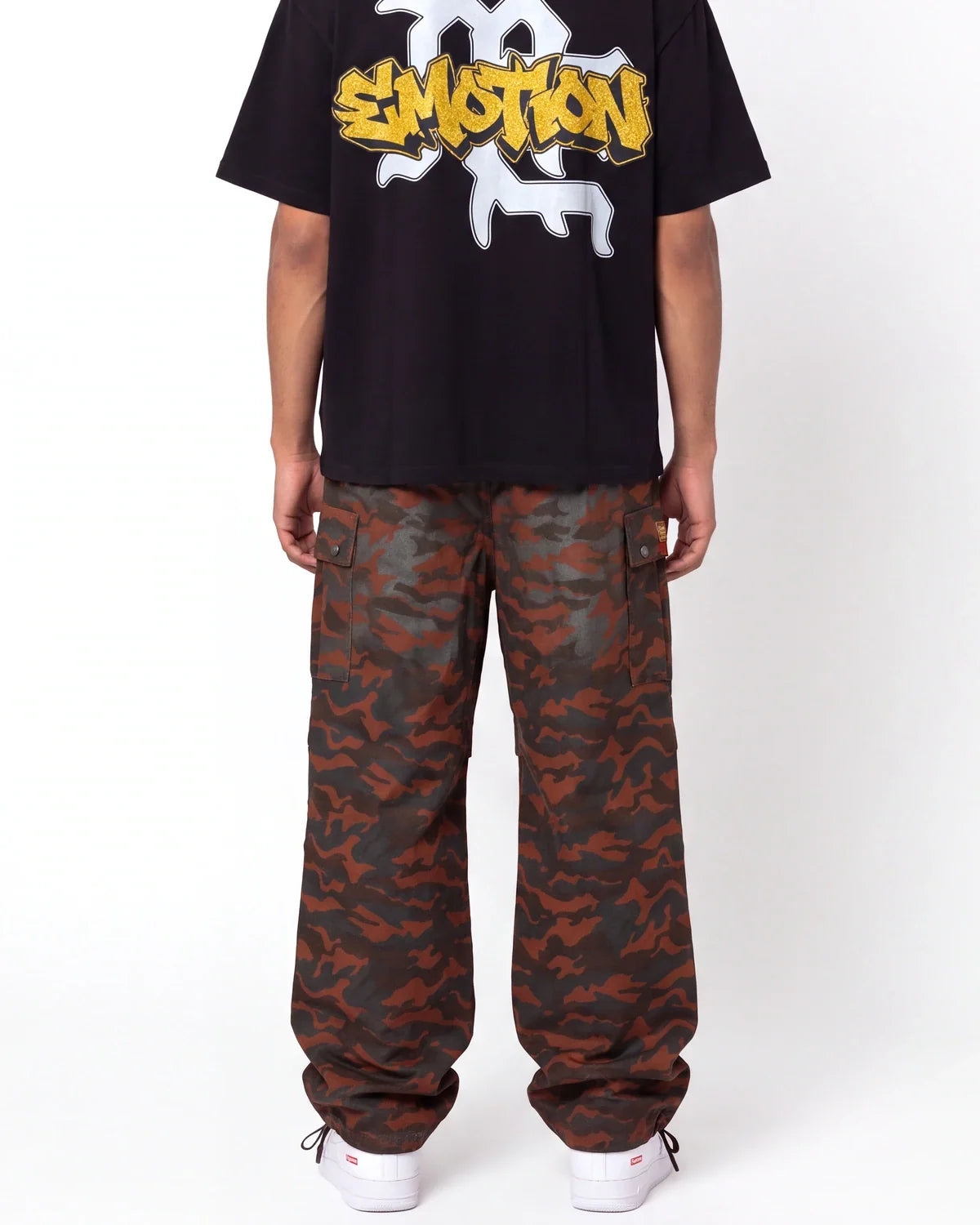 Vale Forever Tiger Camo Pants Black