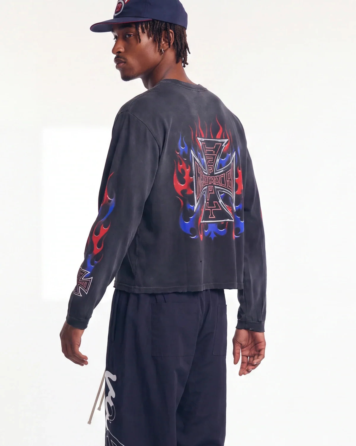 HMDD RWB 4th L/S Tee Black