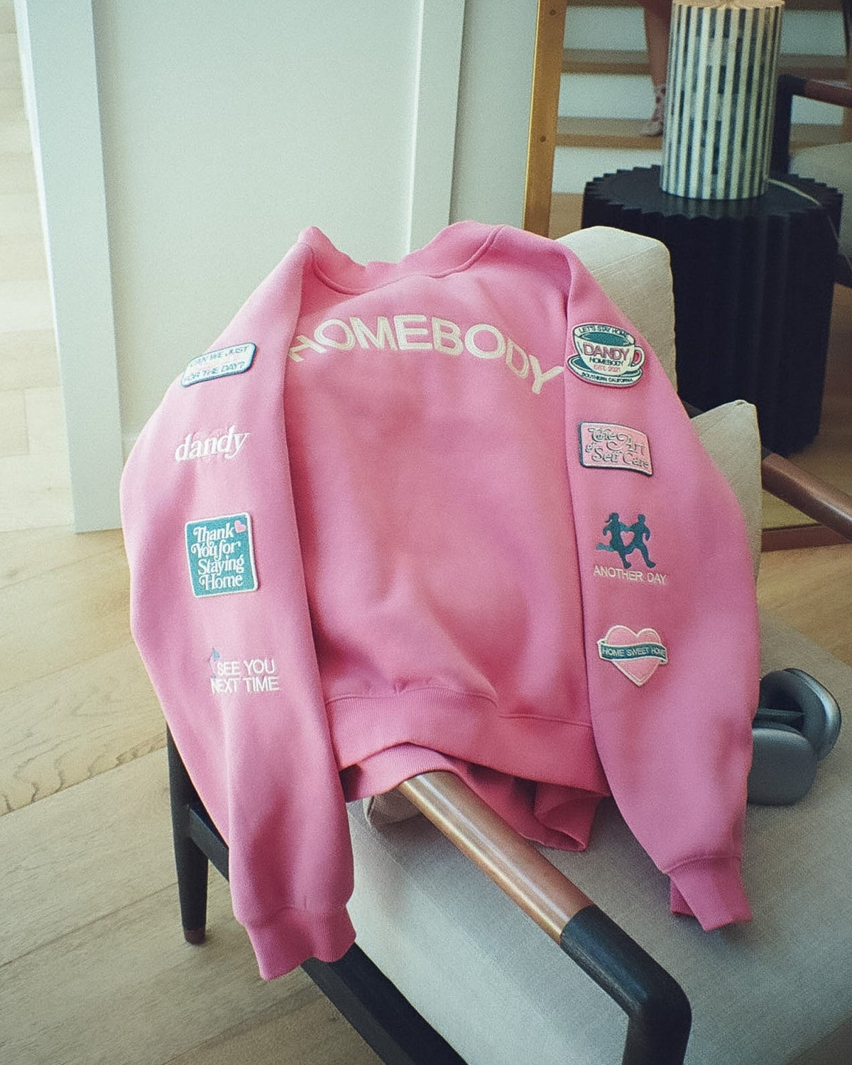 Homebody Mockneck in Pink