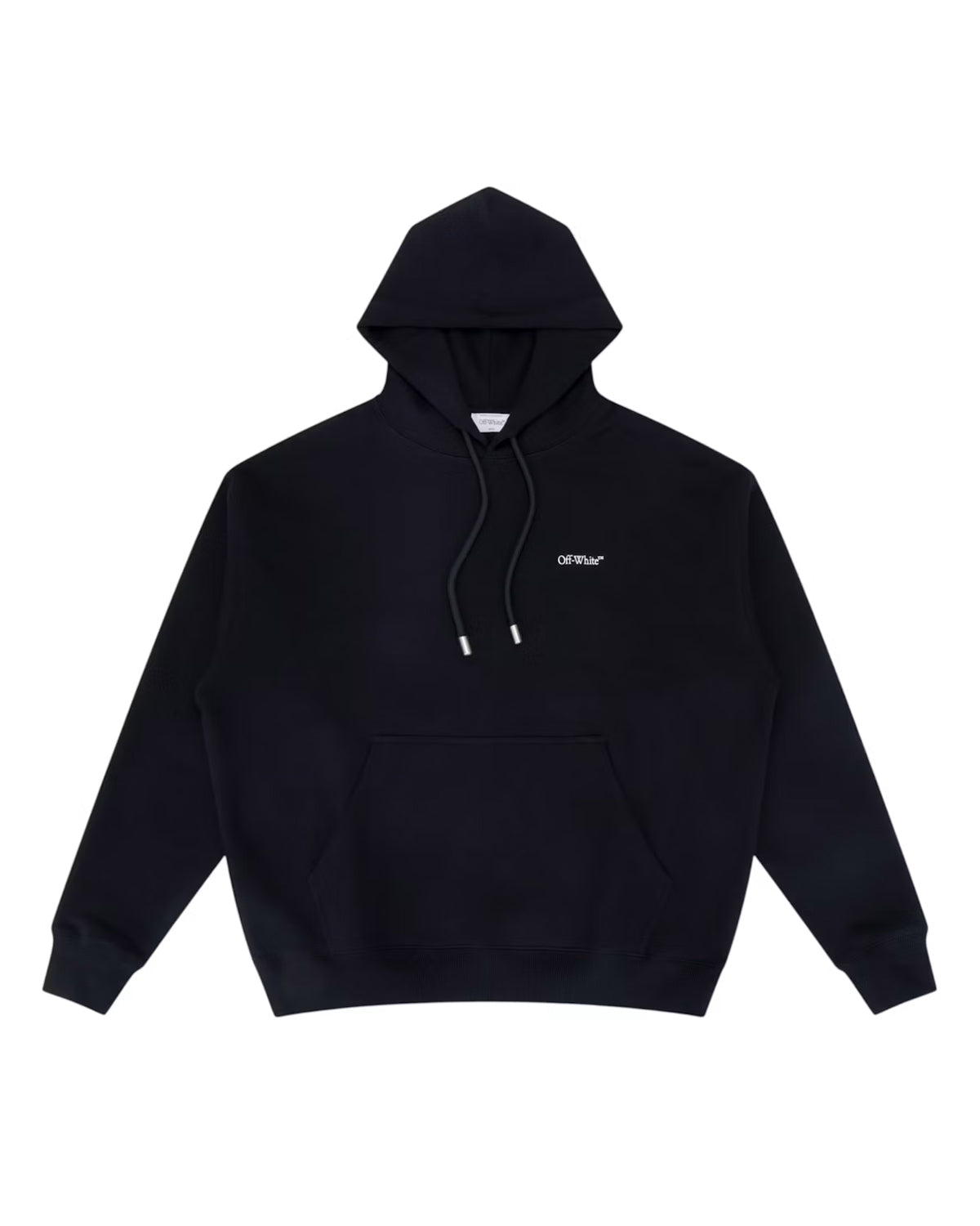 Off-White Windy Arrow French Terry Hoodie Black