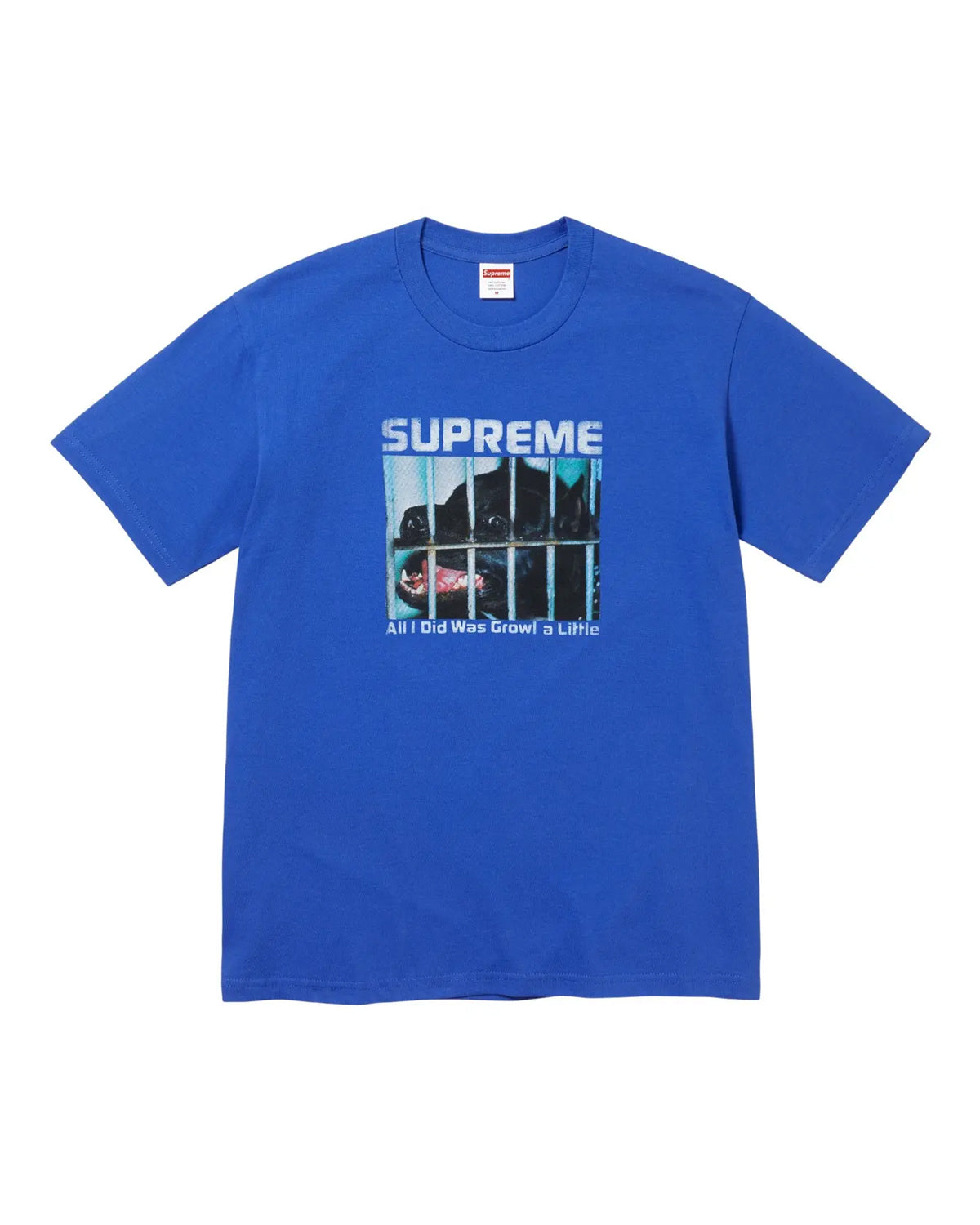 Supreme Growl Tee Blue