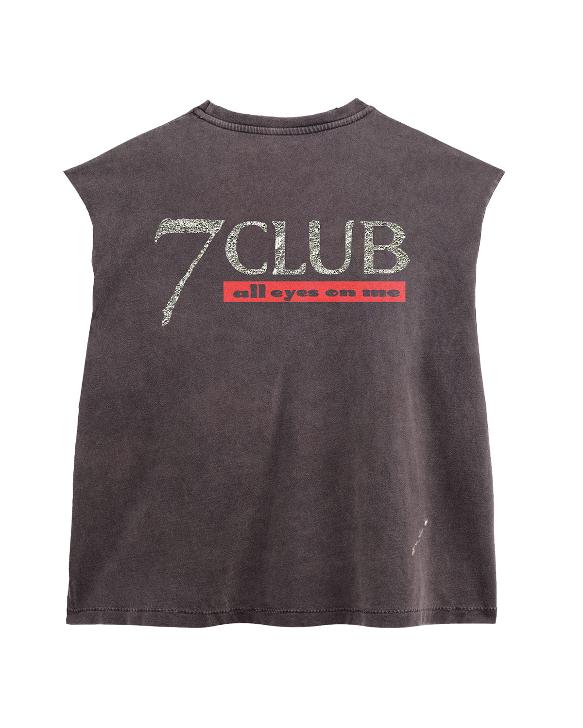 Triple Sevens Tupac Cutoff Tee Black