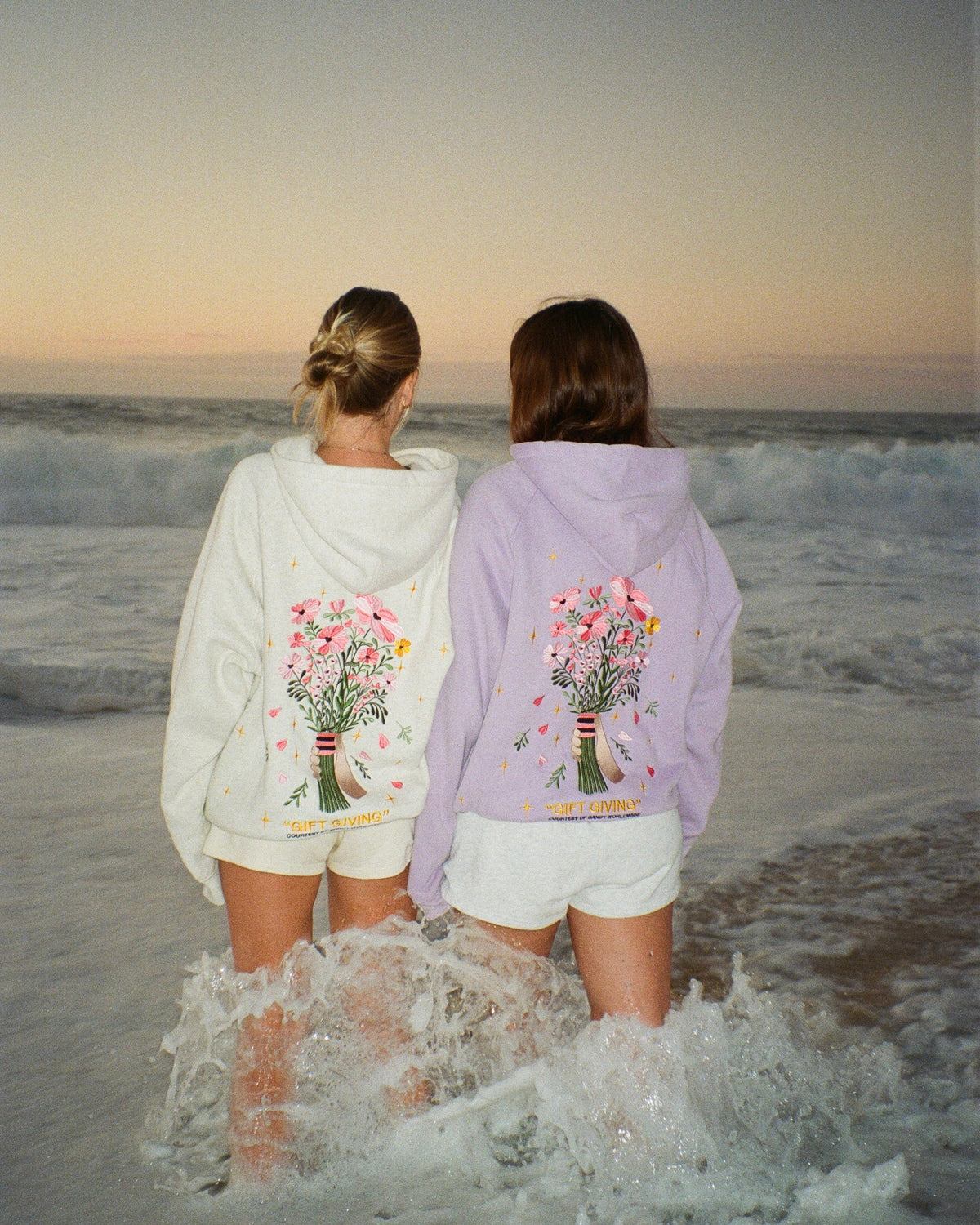 Gift Giving Oversized Lux Hoodie in Lavender
