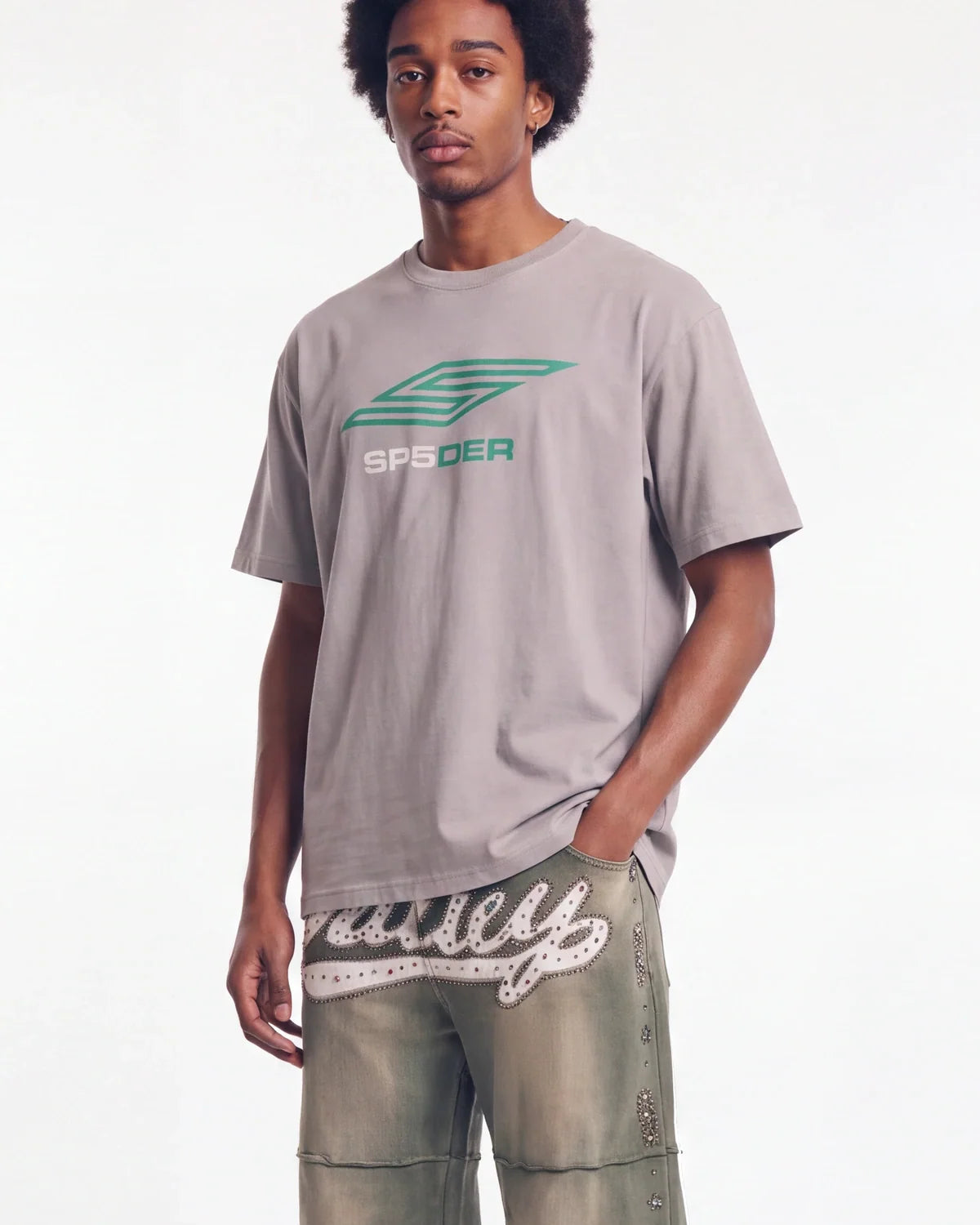 Sp5der Pro LW Tee Grey