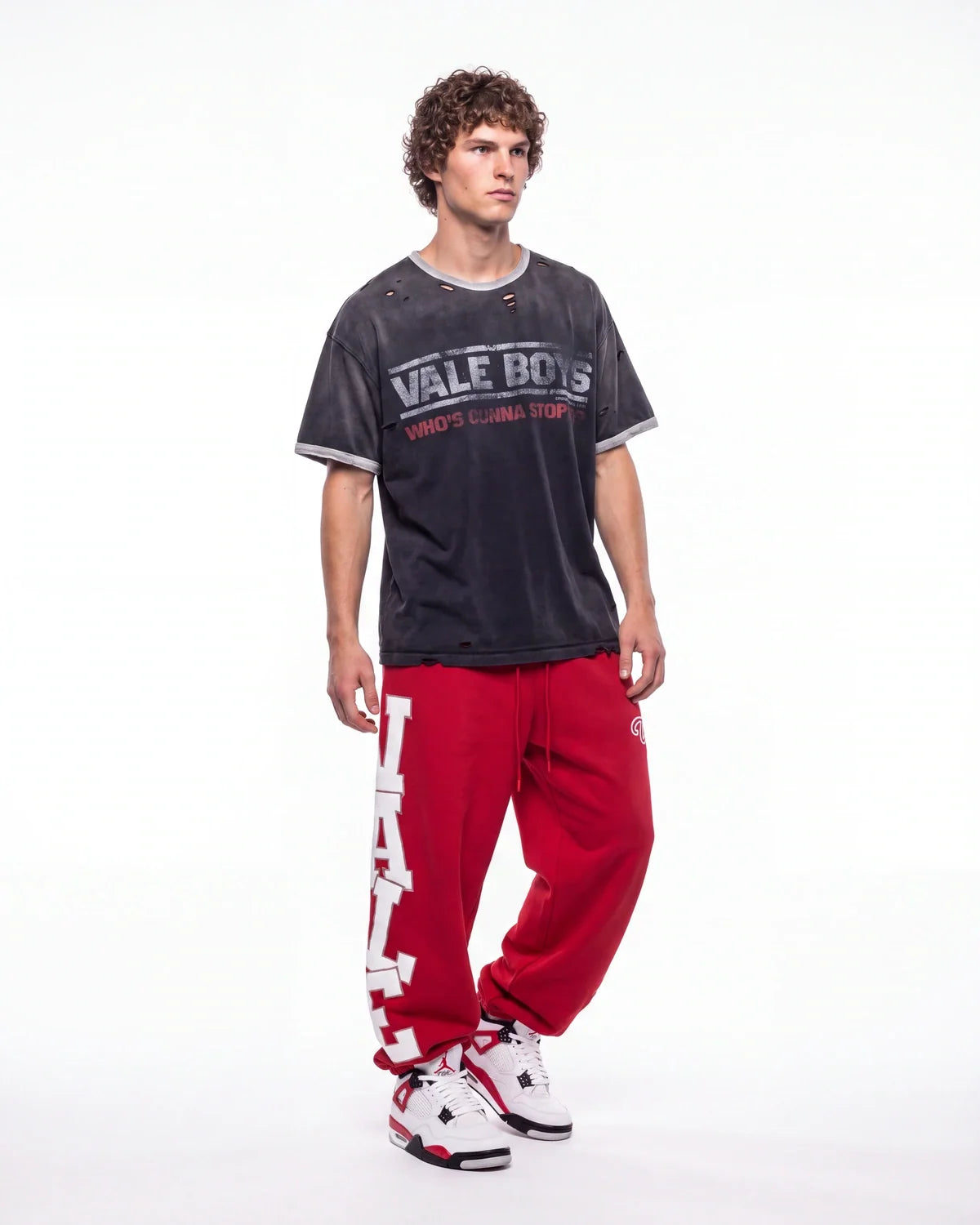 Vale Forever Oreo Ringer Tee Black