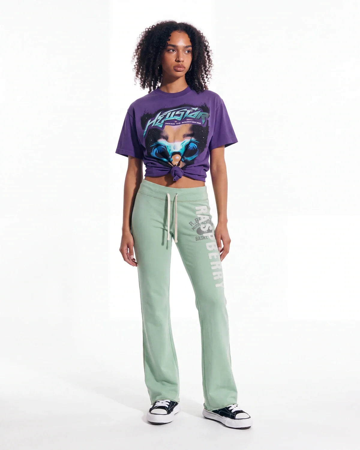 Hellstar Goggles Tee Purple
