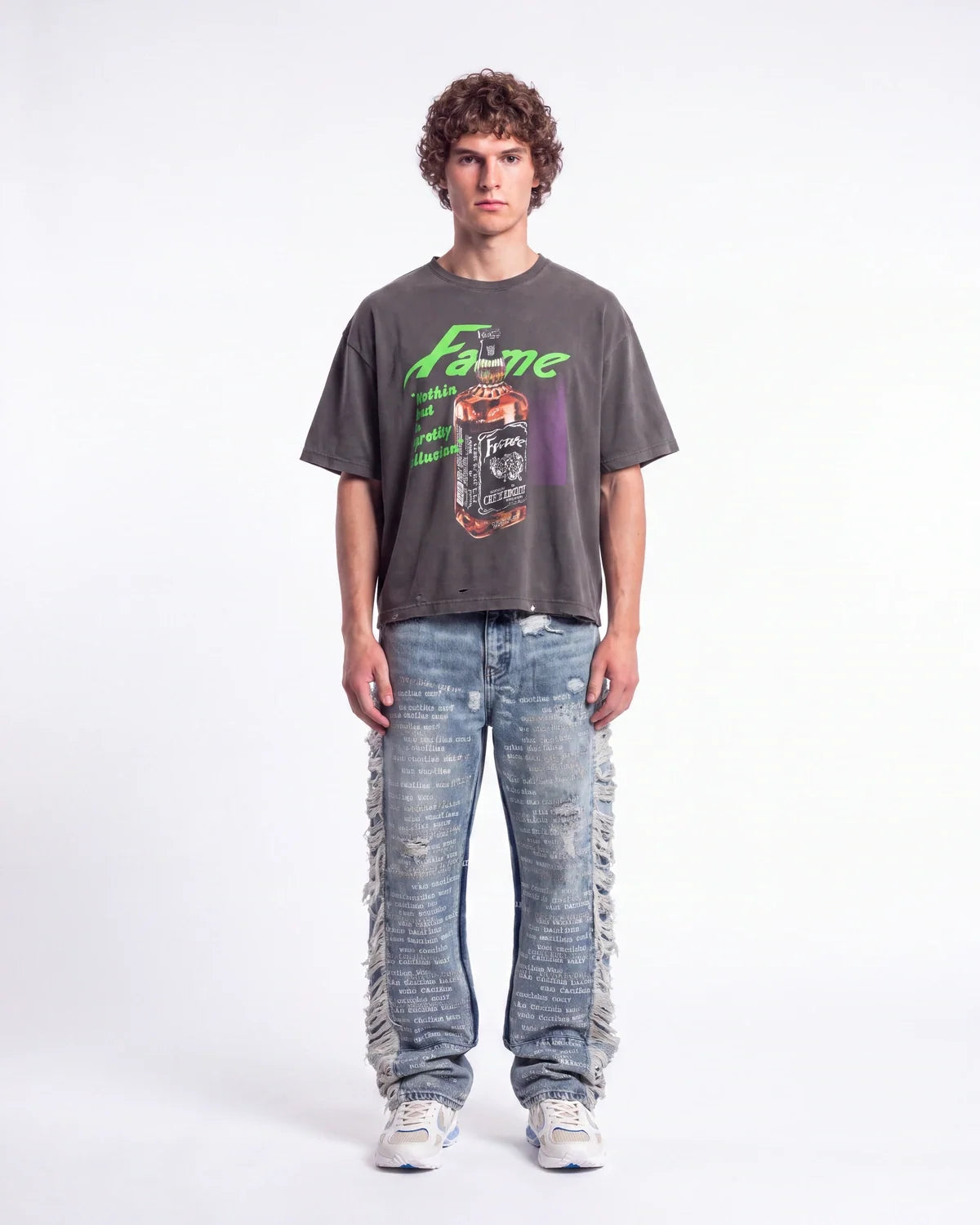 Triple Sevens Illusion Tee Black