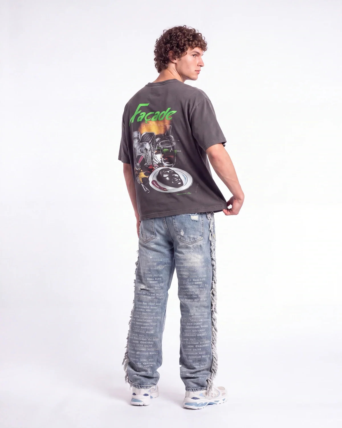 Triple Sevens Illusion Tee Black