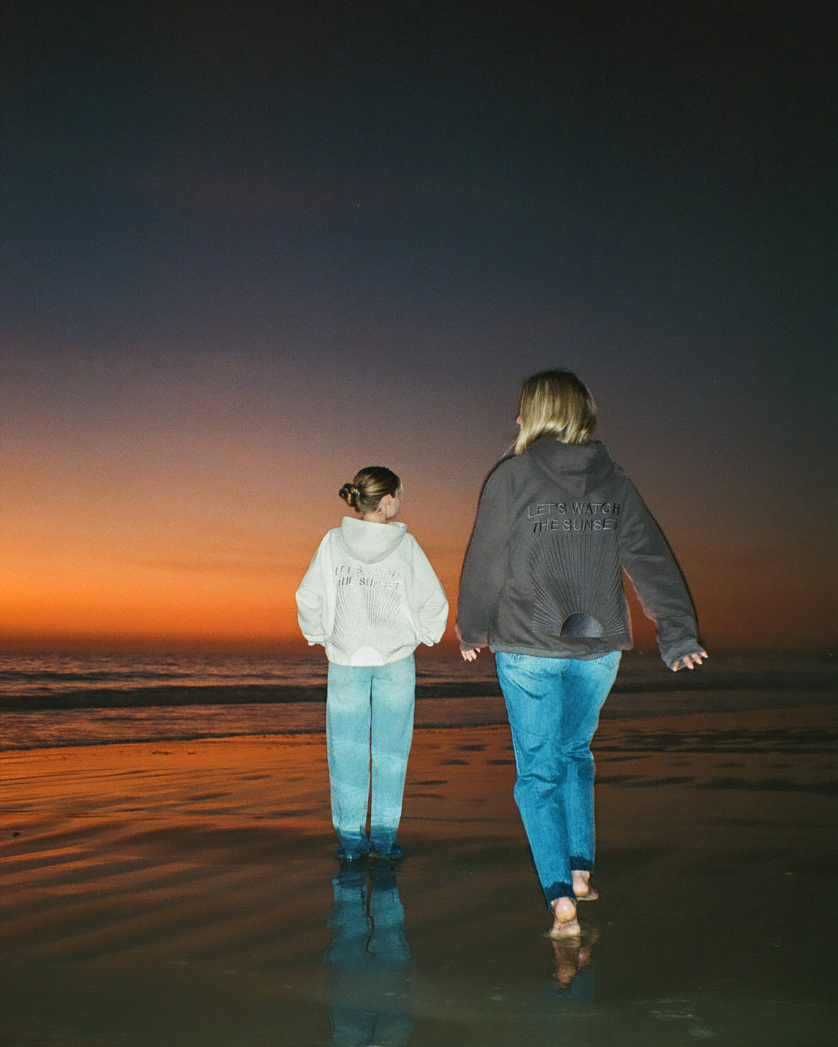 Yin+Yang Lets Watch the Sunset Oversized Lux Hoodie