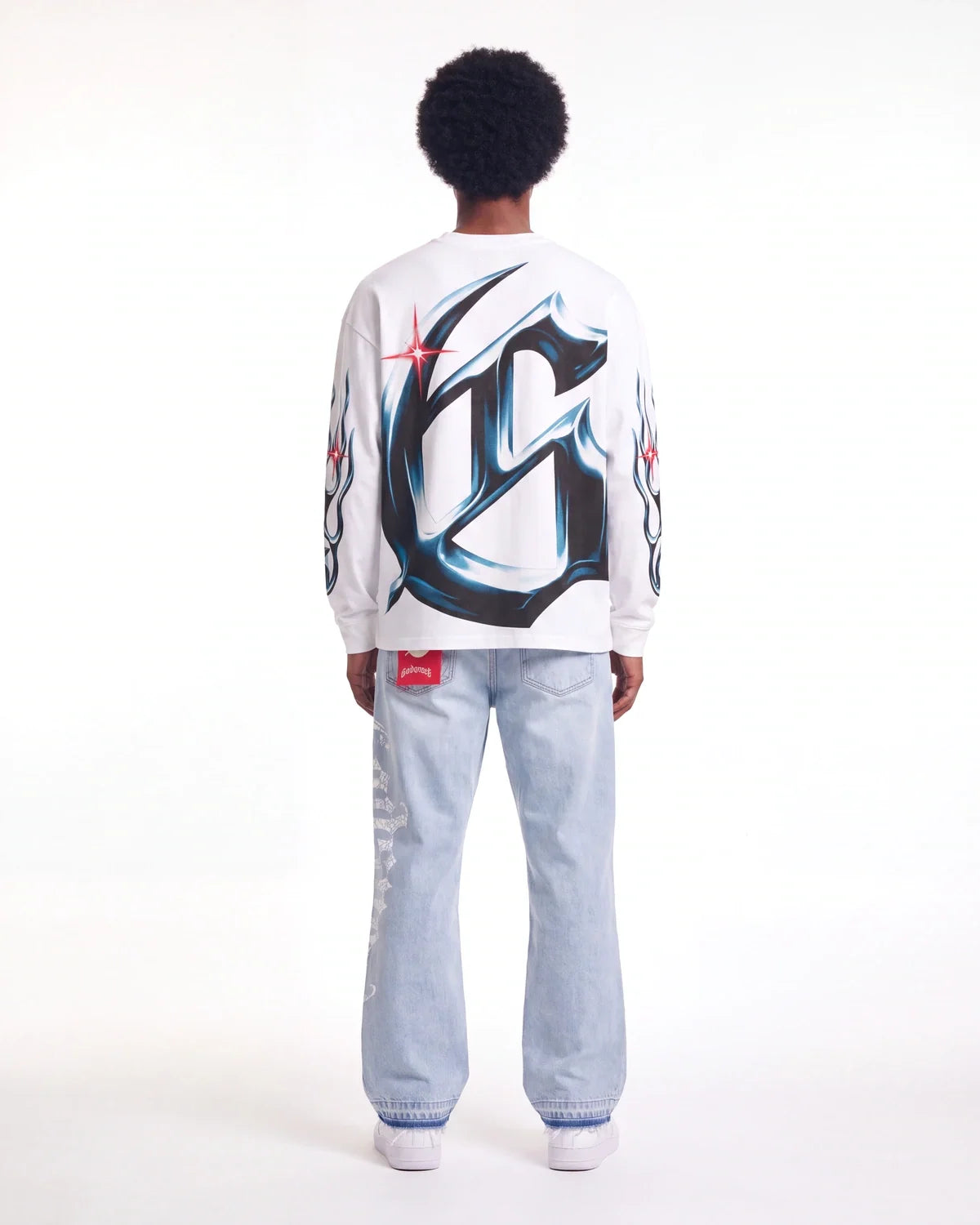 Godspeed New Age Reloaded L/S Tee White