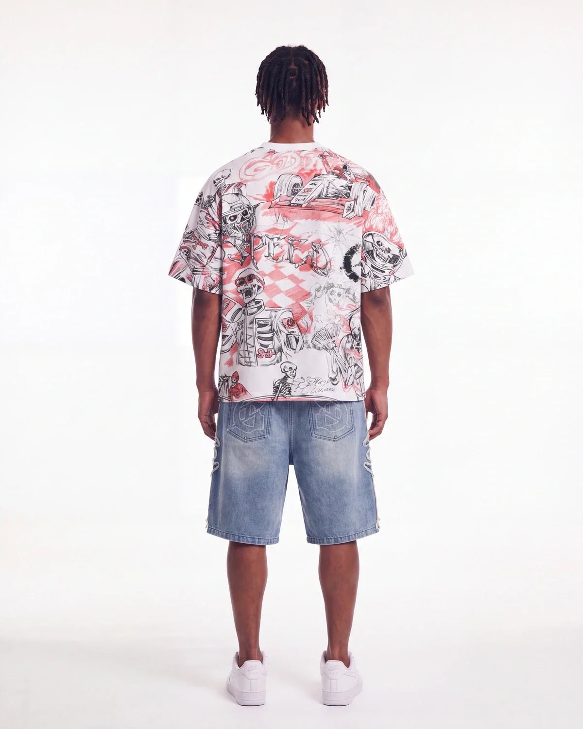 Godspeed Sketch Archive Tee White