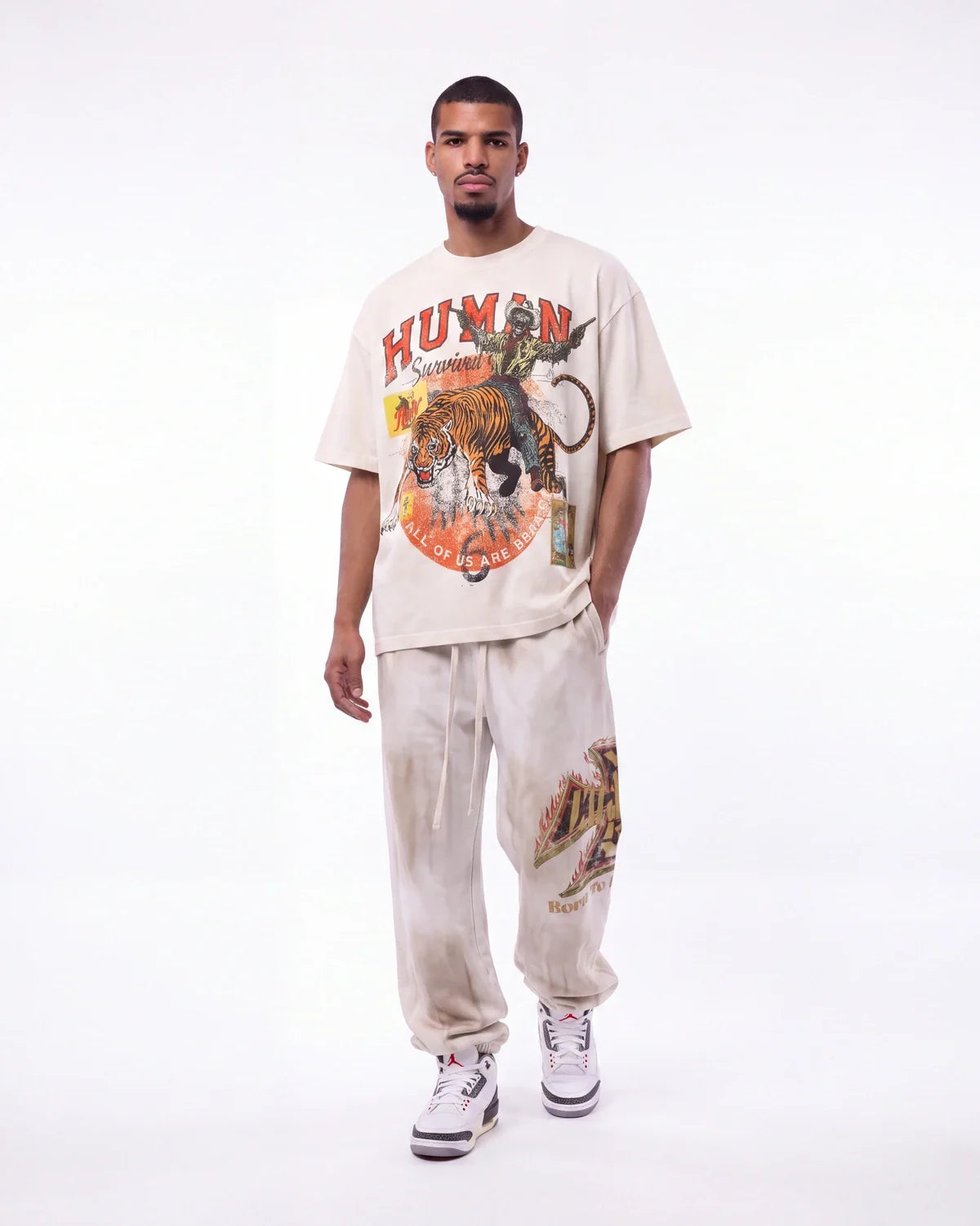 All Human Im Gone Tee Cream