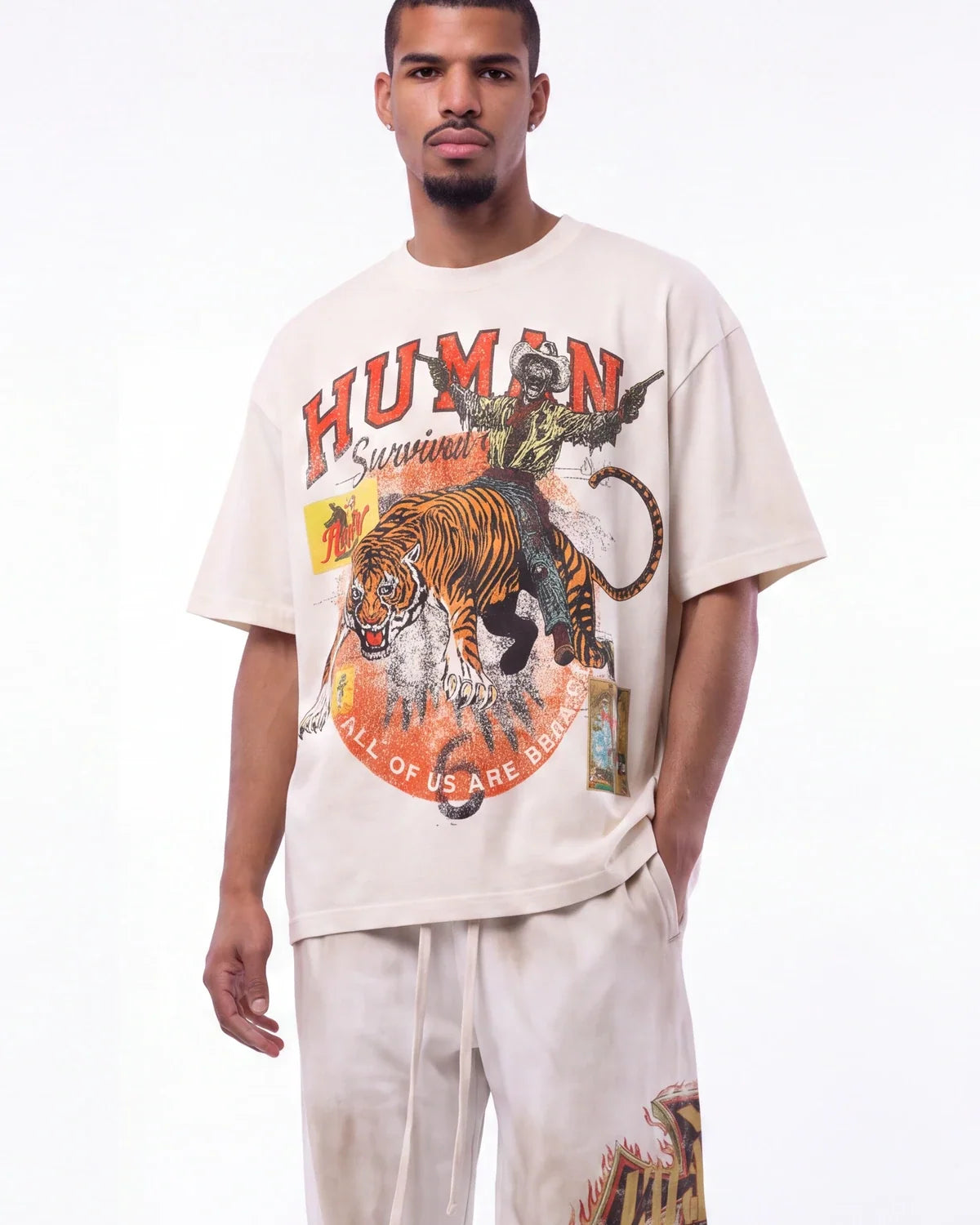All Human Im Gone Tee Cream