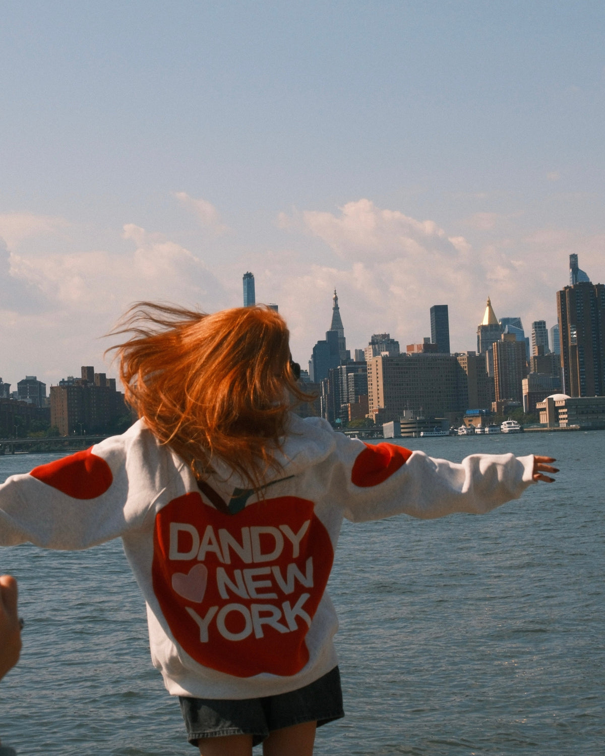 Big Apple Oversized Lux Hoodie in Heather Gray