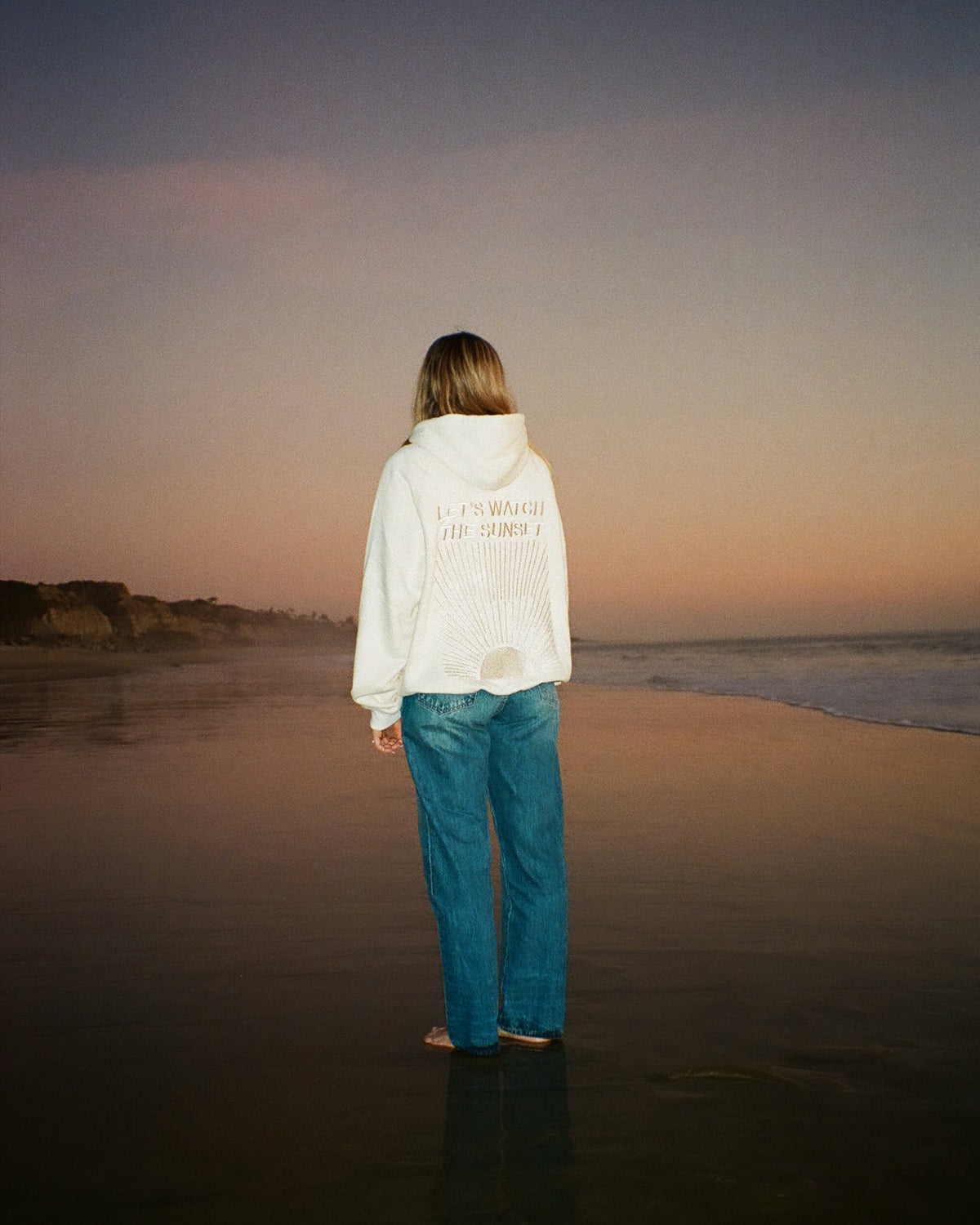 Yin+Yang Lets Watch the Sunset Oversized Lux Hoodie
