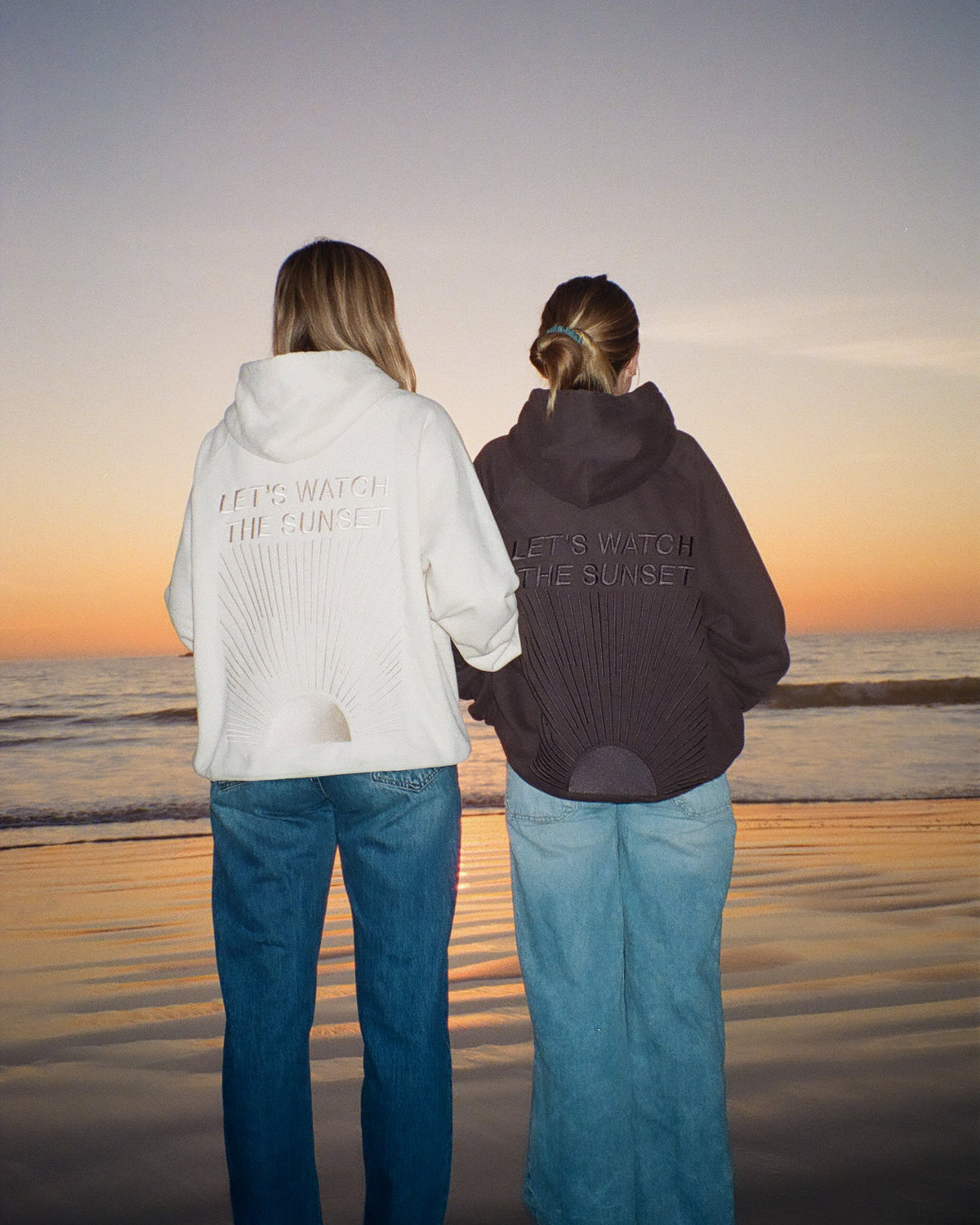 Yin+Yang Lets Watch the Sunset Oversized Lux Hoodie