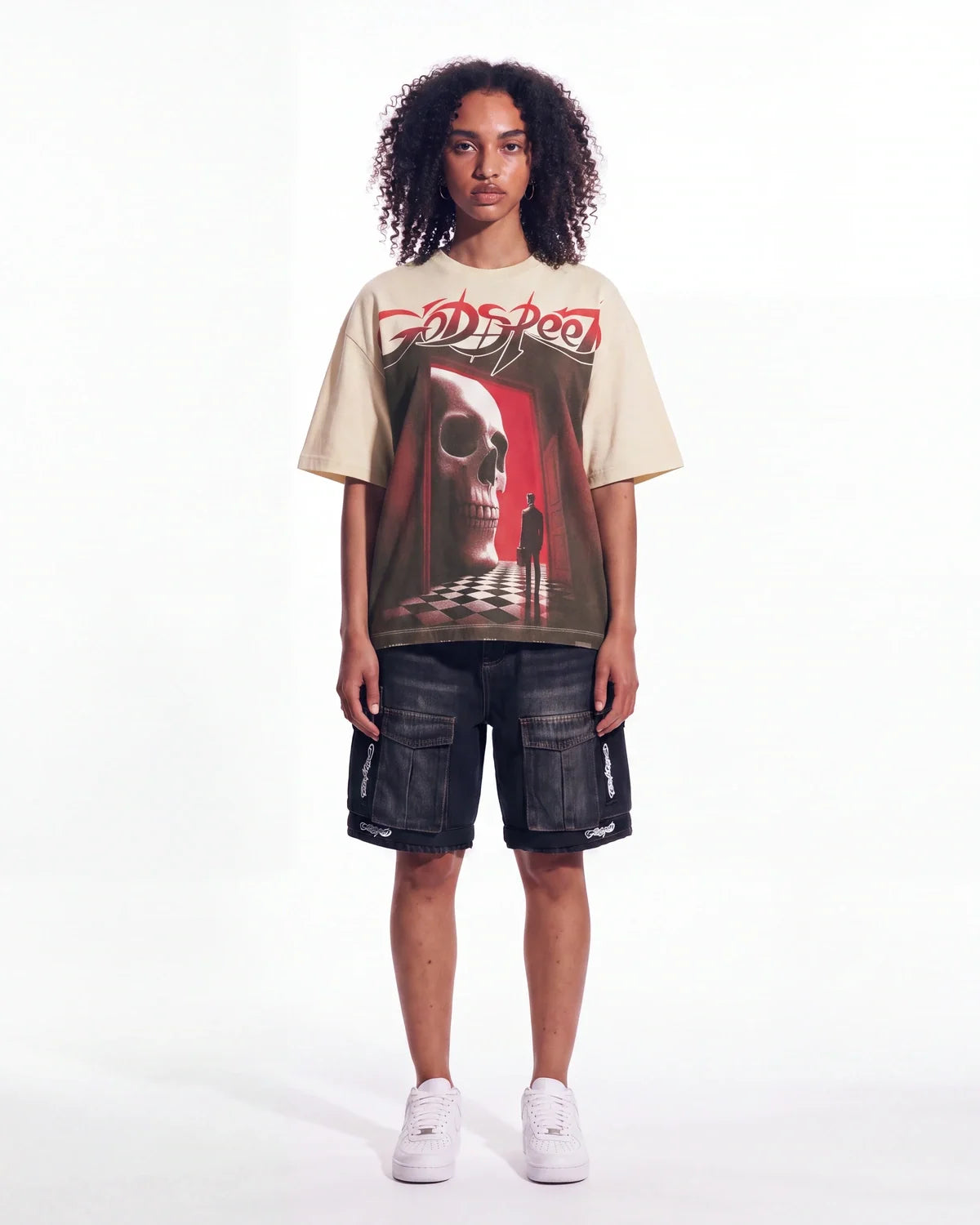 Godspeed Fates Doorstep Tee Bone