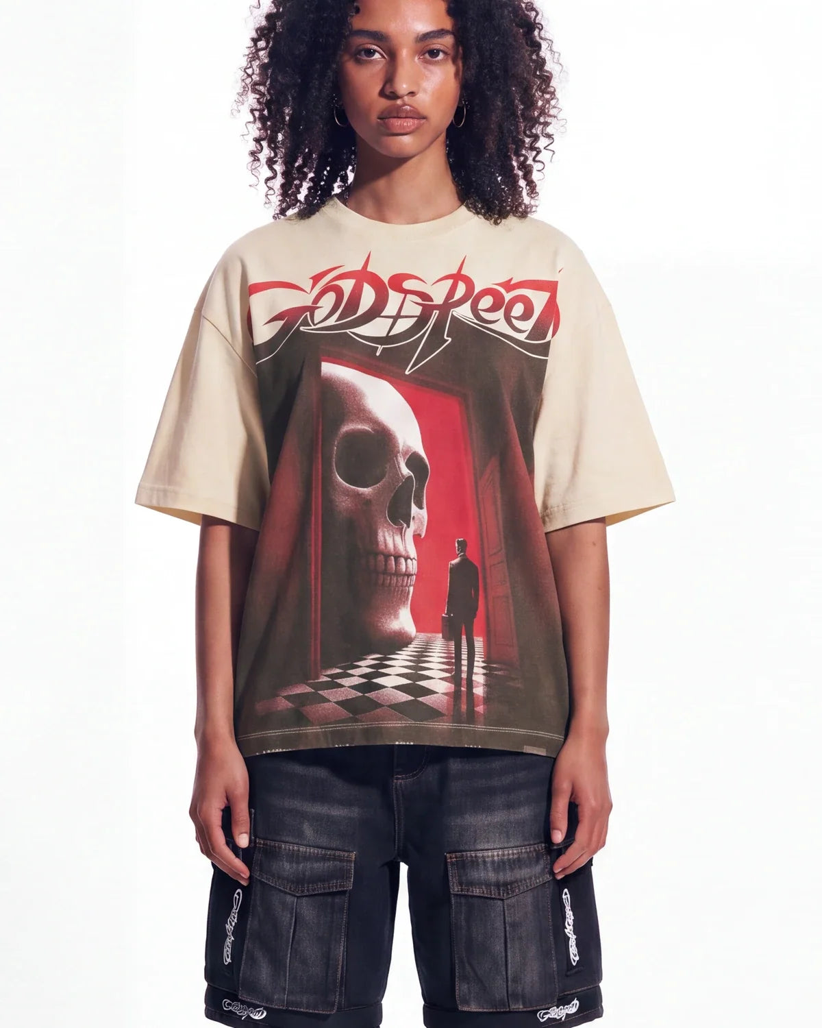 Godspeed Fates Doorstep Tee Bone