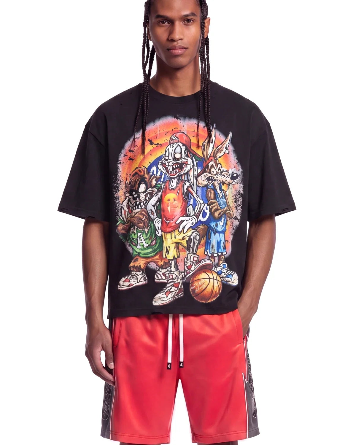 All Human Like Mike Tee Black
