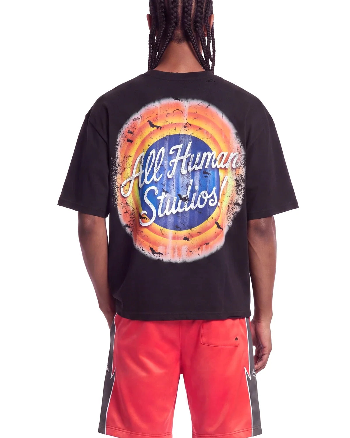 All Human Like Mike Tee Black
