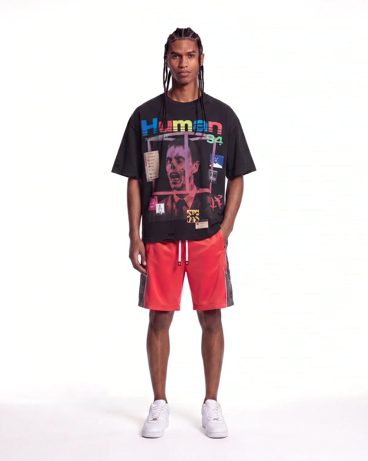 All Human BSOD Tee Black