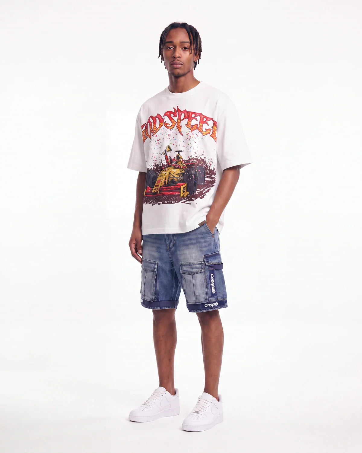 Godspeed F1 Dreams Tee NG White