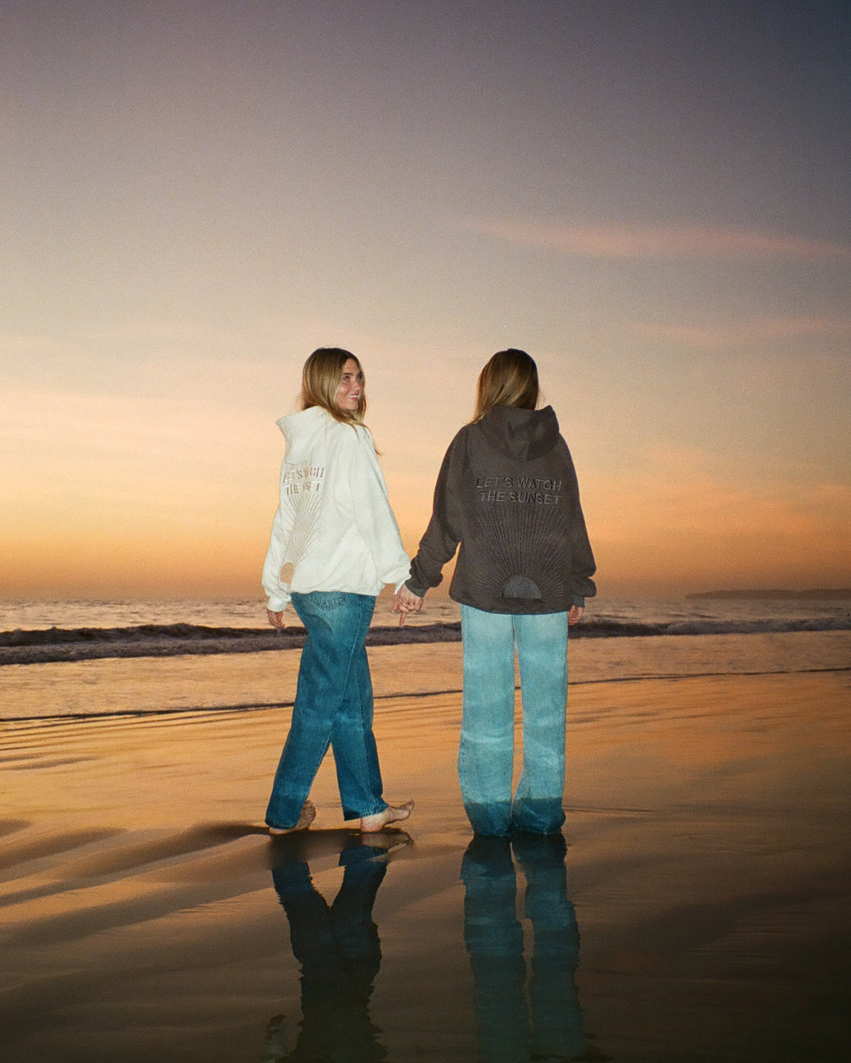 Yin+Yang Lets Watch the Sunset Oversized Lux Hoodie