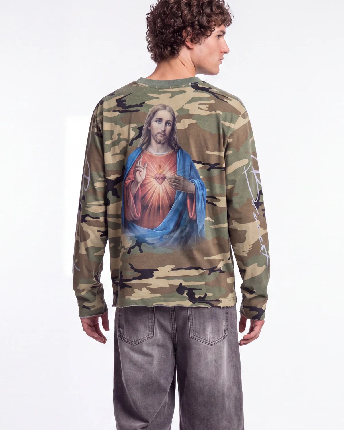 Bravest Studios Shepherd L/S Tee Camo Green