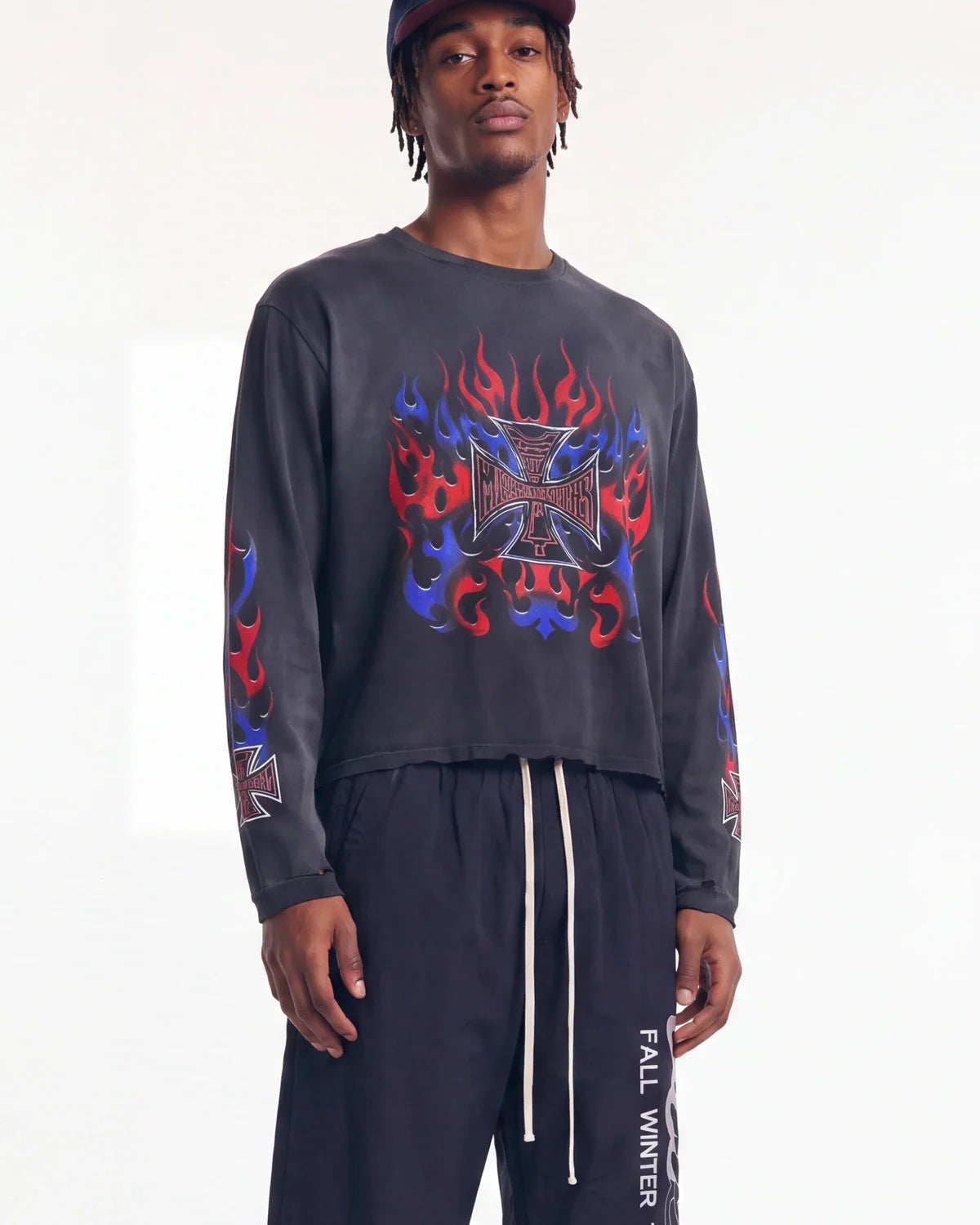 HMDD RWB 4th L/S Tee Black