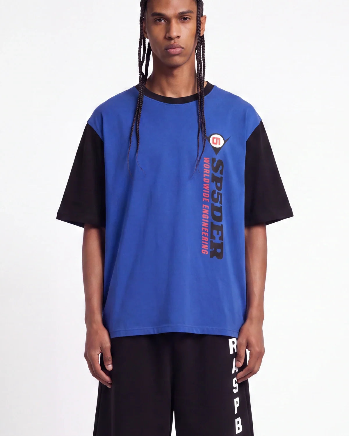 Sp5der Engineer Tee Blue