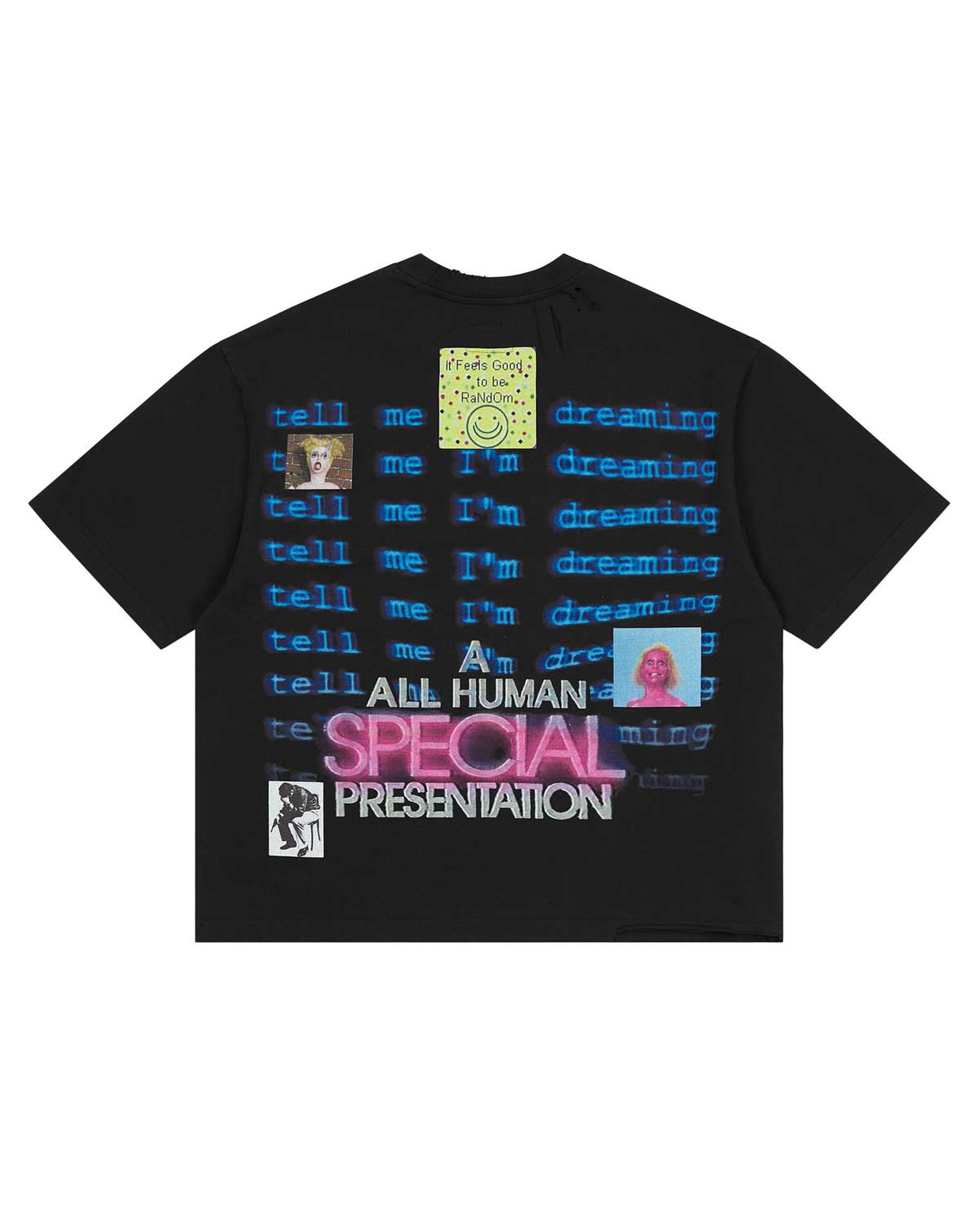 All Human BSOD Tee Black