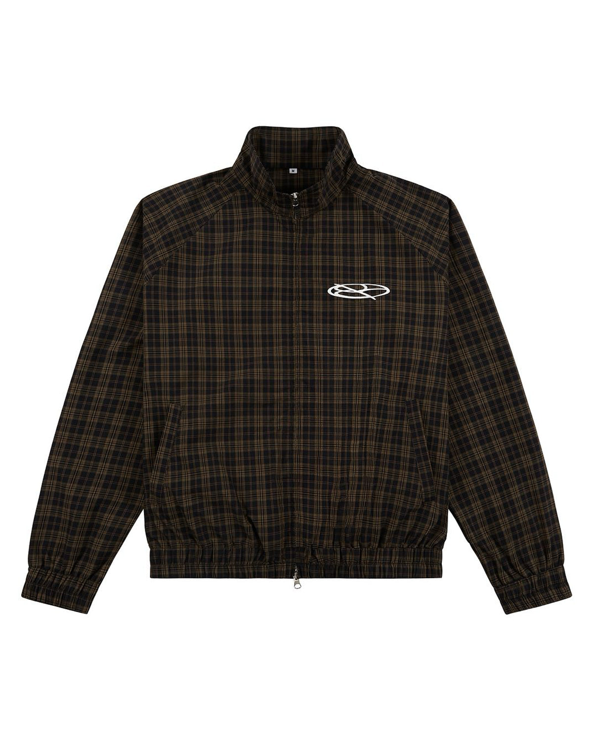 Boredom Kills Lounge Plaid Track Jacket Black