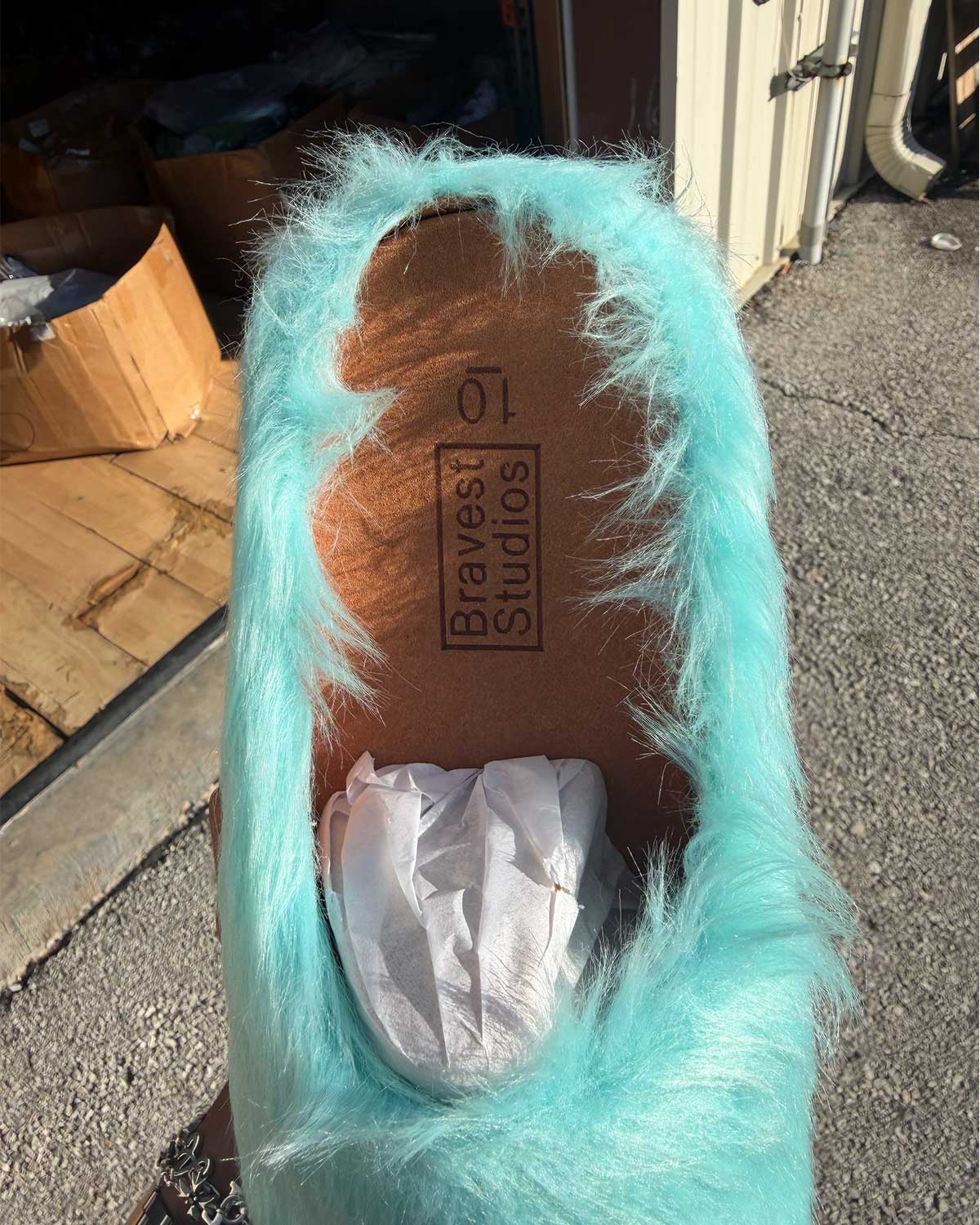 Bravest Studios Bear Claw Mule Teal
