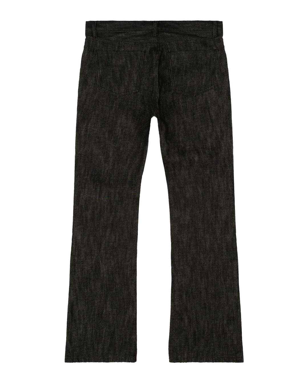 Bravest Studios Raw Flare Denim Black