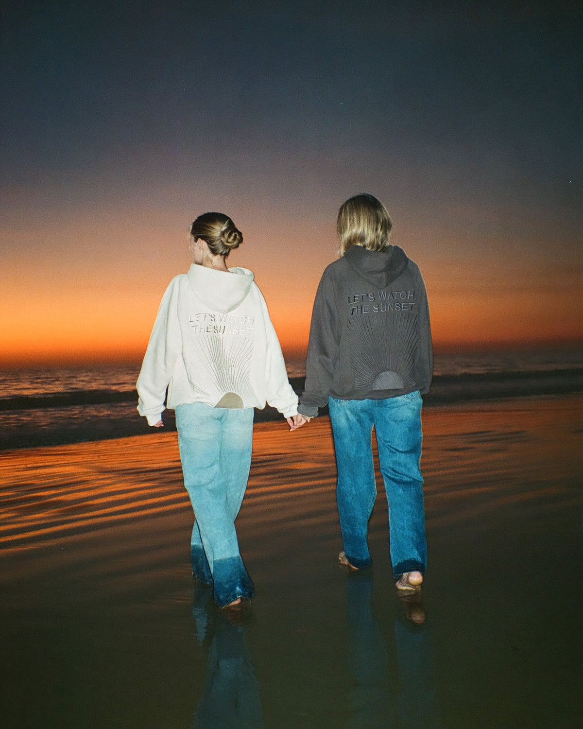 Yin+Yang Lets Watch the Sunset Oversized Lux Hoodie