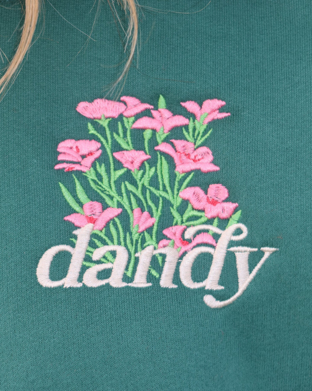 What If Oversized Lux Hoodie in Green