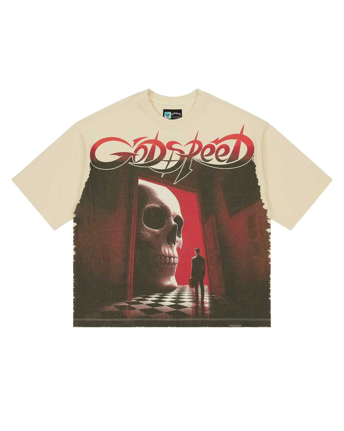 Godspeed Fates Doorstep Tee Bone