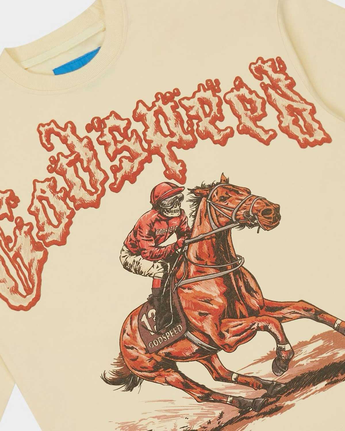 Godspeed Thoroughbred NG L/S Tee Bone