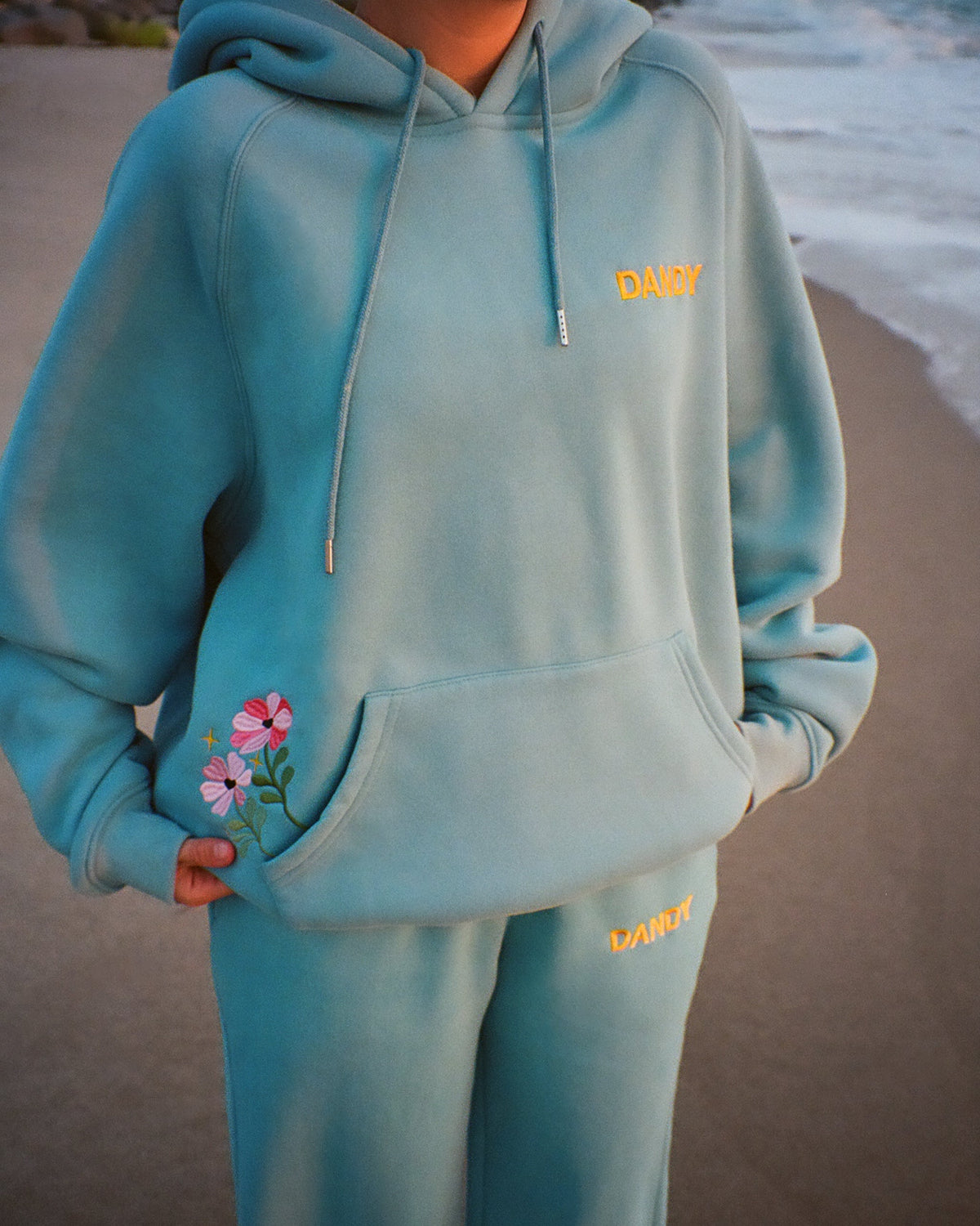 Gift Giving Sweatpants in Blue