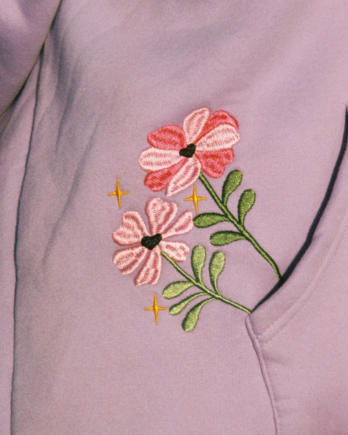 Gift Giving Oversized Lux Hoodie in Lavender