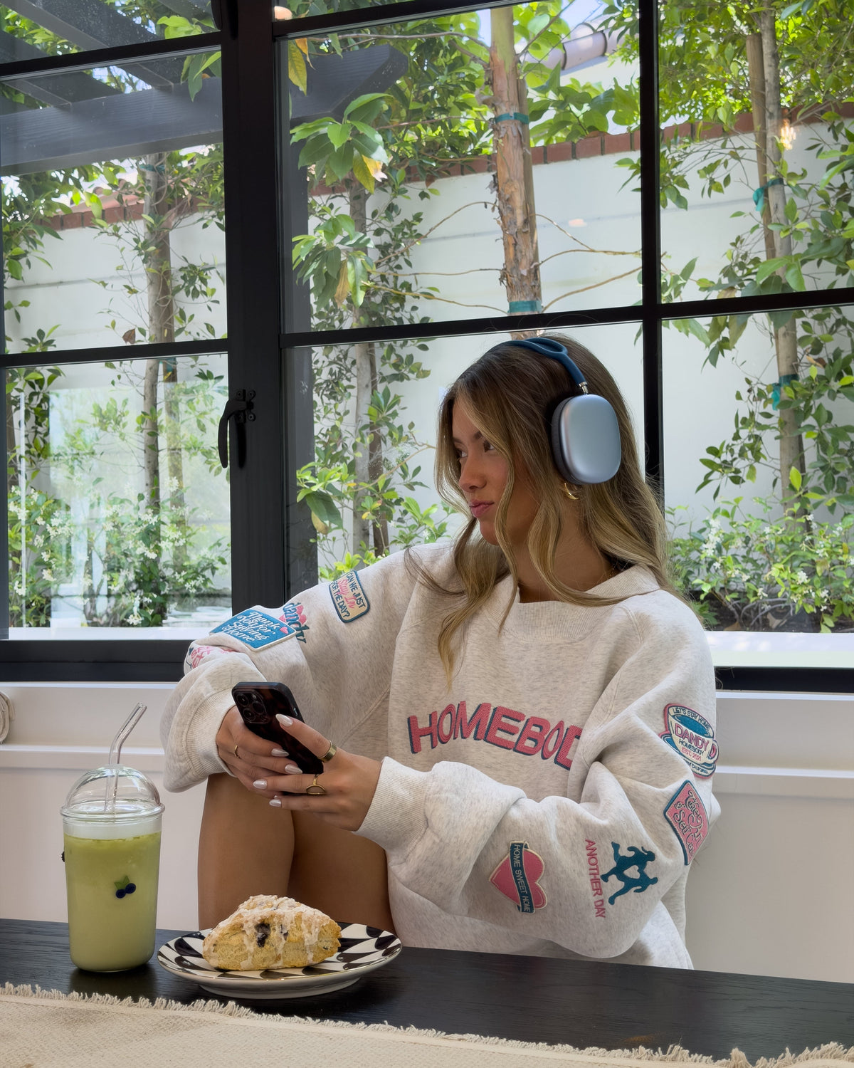 Homebody Mockneck in Heather Gray
