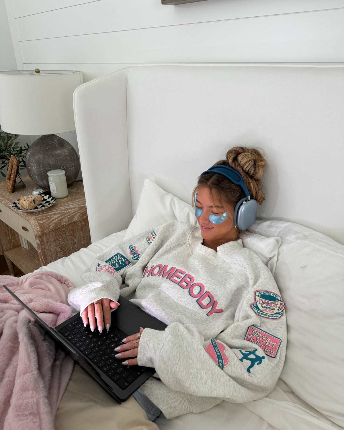 Homebody Mockneck in Heather Gray