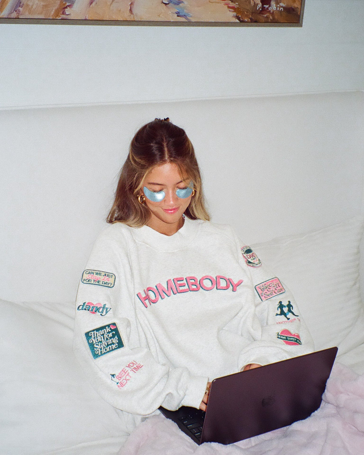 Homebody Mockneck in Heather Gray