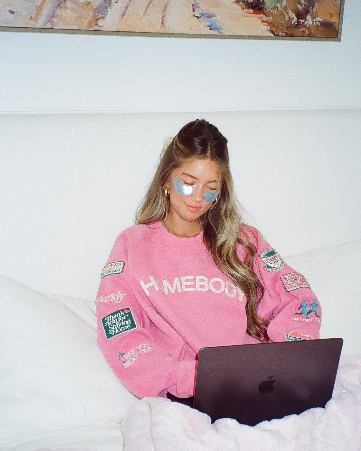Homebody Mockneck in Pink