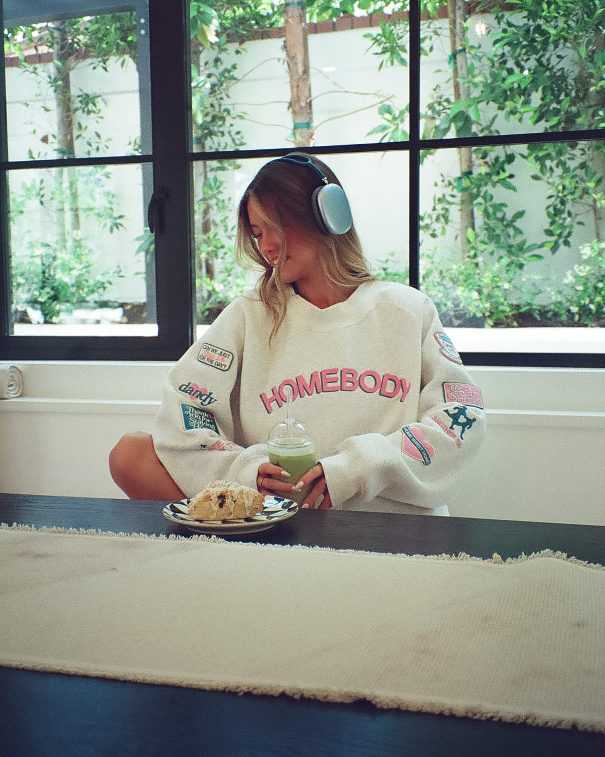 Homebody Mockneck in Heather Gray