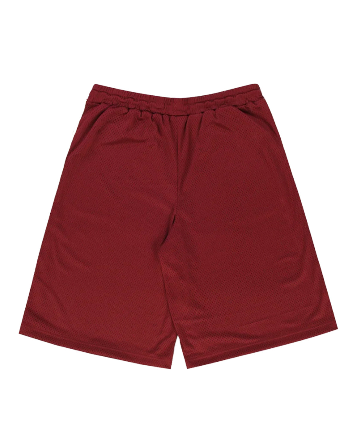 Pieces Hoop Long Shorts Burgundy