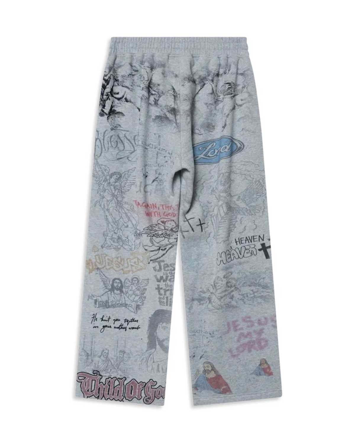 Righteous Jesus My Lord Sweatpants Grey