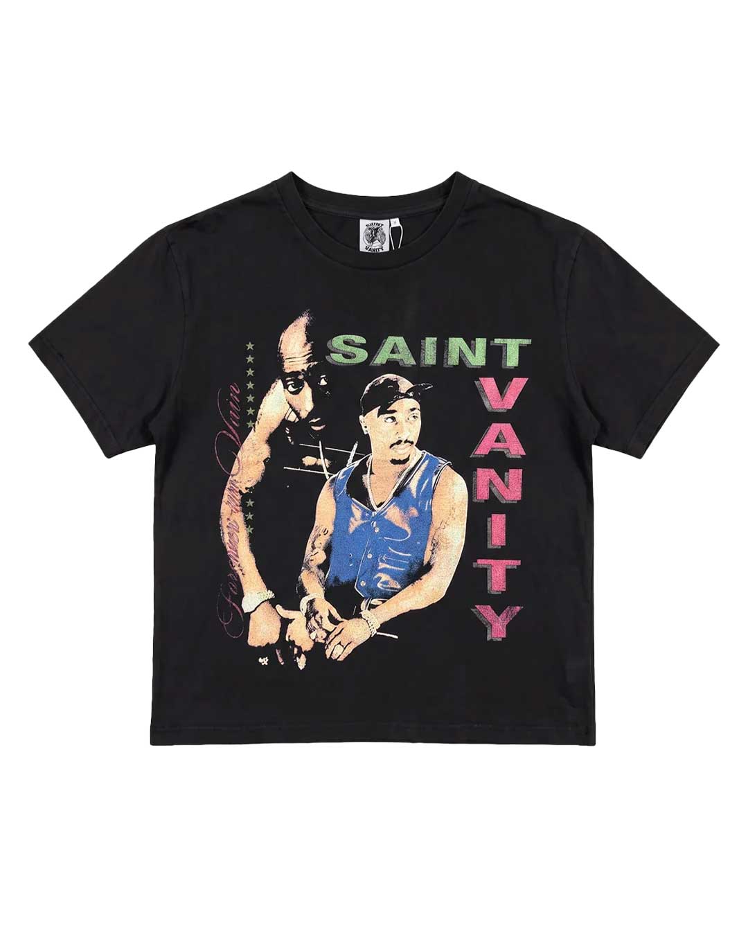 Saint Vanity Makaveli Tee Black