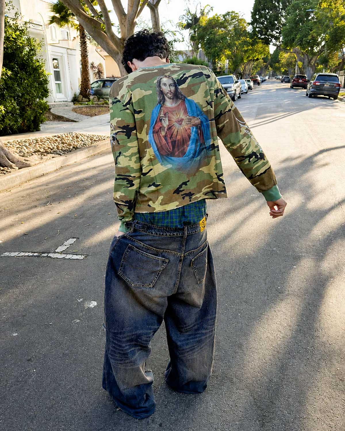 Bravest Studios Shepherd L/S Tee Camo Green